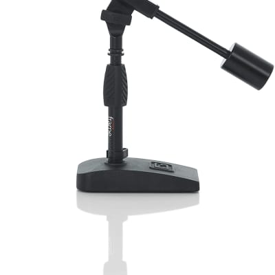 Gator Cases GFW-MIC-0822 Frameworks Telescoping Boom Mic Stand for Desktop Recording, Podcasting, Bass Drum, And Guitar Amps image 2
