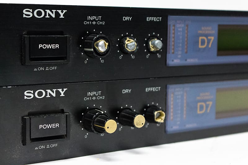 Sony DPS-D7 Digital Delay Signal Processor Rack Unit DSP D7