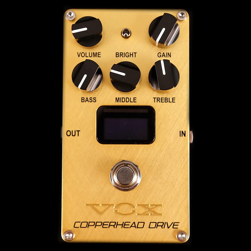 Vox Copperhead Drive Pedal w NuTube IN STOCK! | Reverb