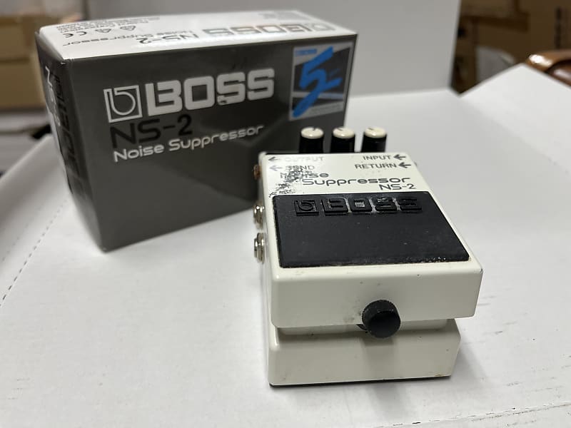 Boss NS-2 Noise Suppressor (Silver Label) 1989 - 2019 - White | Reverb