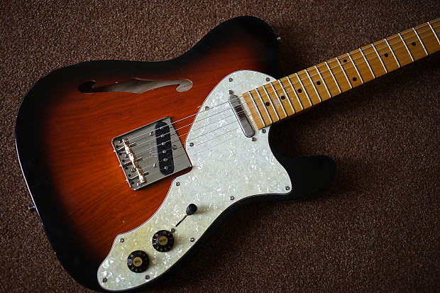 即納可能/中古品】Fender Thinline Type (Fender Mexico Road