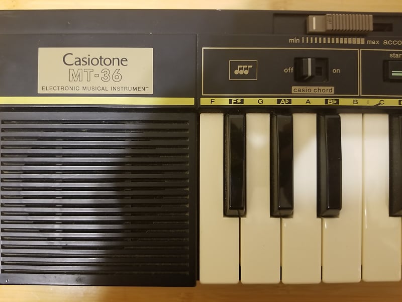 Casio Casiotone MT-36 - YouTube