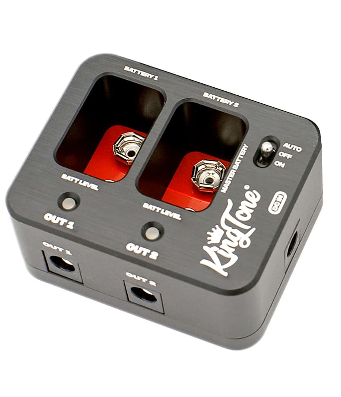 King Tone Guitar Battery Box 2X Reverb UK