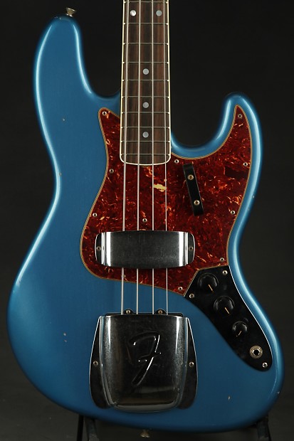 Fender Custom Shop 1966 Jazz Bass Journeyman Relic Aged Lake Placid Blue Reverb Norway