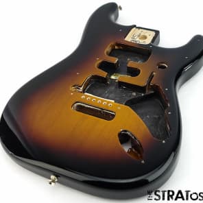 * Fender Roland G-5 VG Stratocaster Strat BODY with Routing RARE! Sunburst #768 image 2