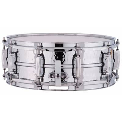 Ludwig LM400K Supraphonic 5"x 14" Snare Drum with Hammered Aluminum Shell and Imperial Lugs image 3