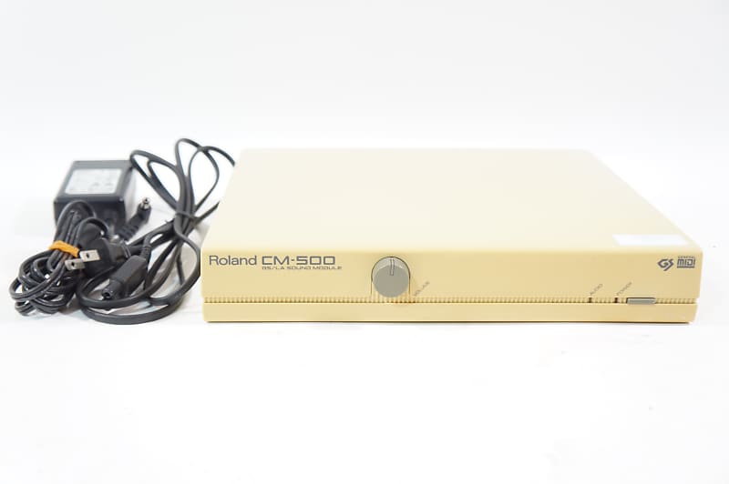 Roland CM-500 LA and SC-55 LA Synthesizer GS MIDI Sound