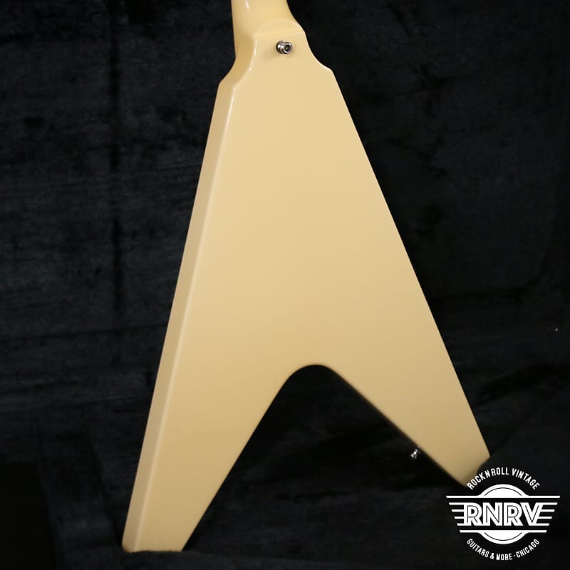 2010 ESP Custom Shop Flying V (Made in Japan) Vintage White