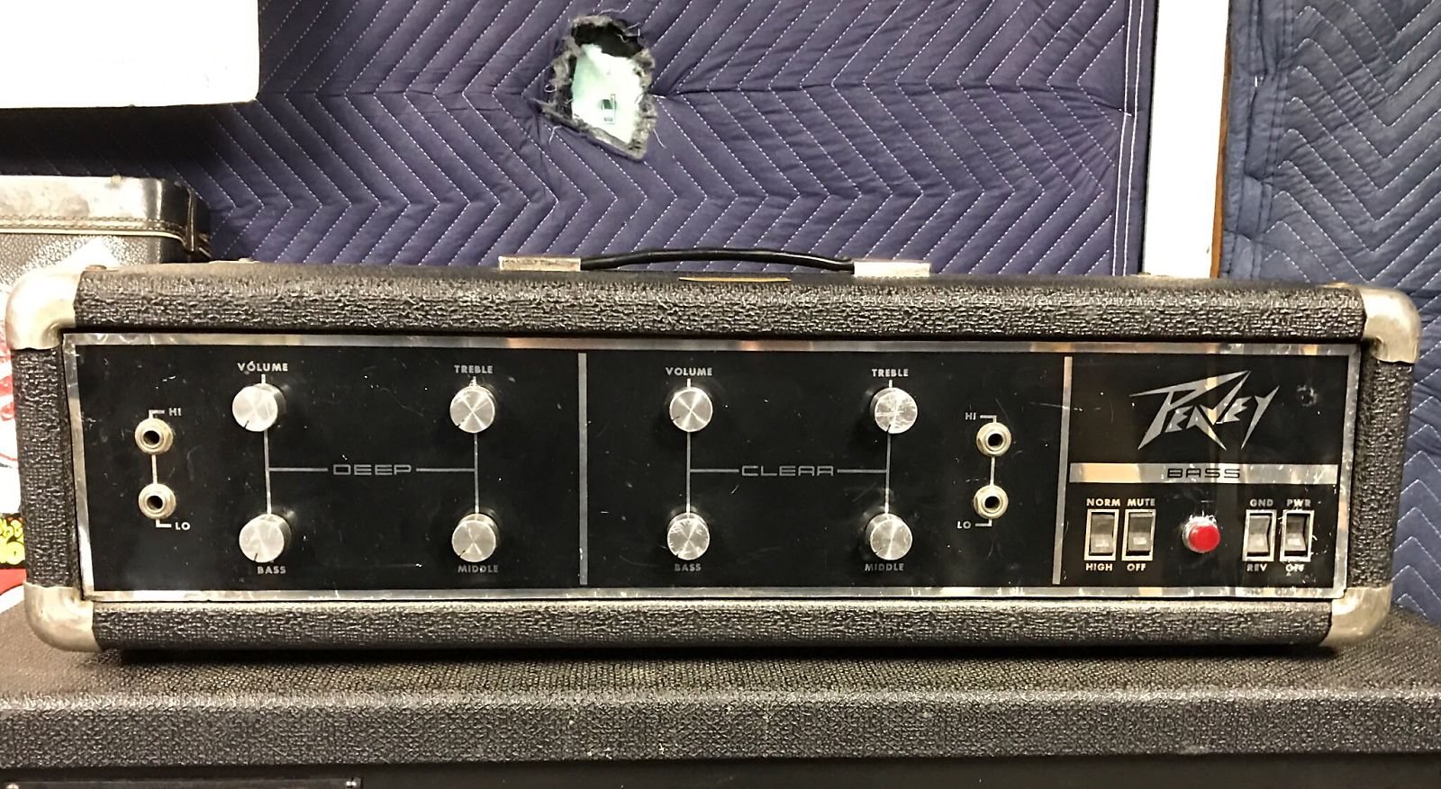 Peavey Bass 200 Series 200 Watt Bass Head Reverb