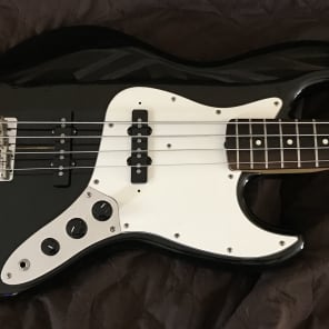 Squier ジャズベース ブラック Made in JAPAN Fender Squier Jazz Bass JAPAN 1984-1987 Black | Reverb