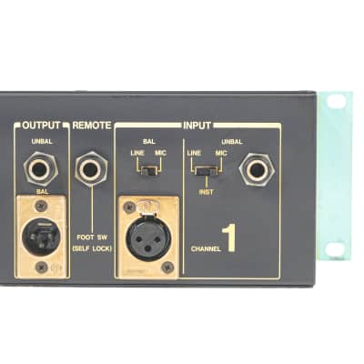 1980s Vestax SL-201 MKII Stereo Compressor Rackmount | Reverb