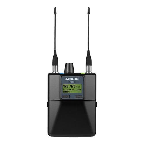 Shure P10R-G10 Wireless Bodypack Receiver for PSM1000 (G10: 470-542 MHz), 9.5 ohm Load Impedance image 1