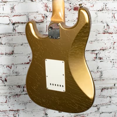 USED Fender - B2 Postmodern Stratocaster® - Electric Guitar - Journeyman Relic® - Maple Fingerboard - Aged Aztec Gold - w/ Custom Shop Hardshell Case - x6342 image 17