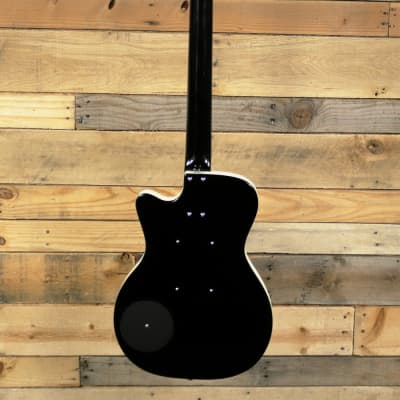 Danelectro 56 4-String Bass Guitar Black image 5