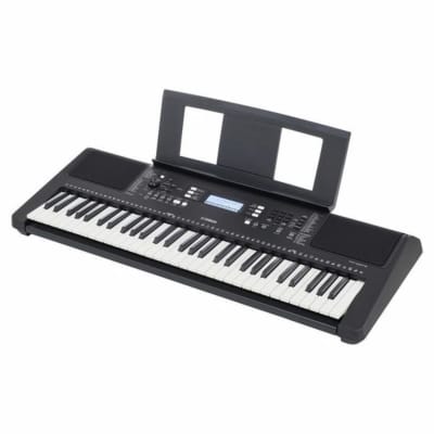 Yamaha   Psre373   Digital Keyboard Black image 2