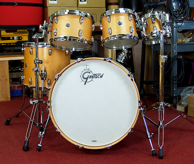 Gretsch Brooklyn 5pc Shell Pack in Satin Natural