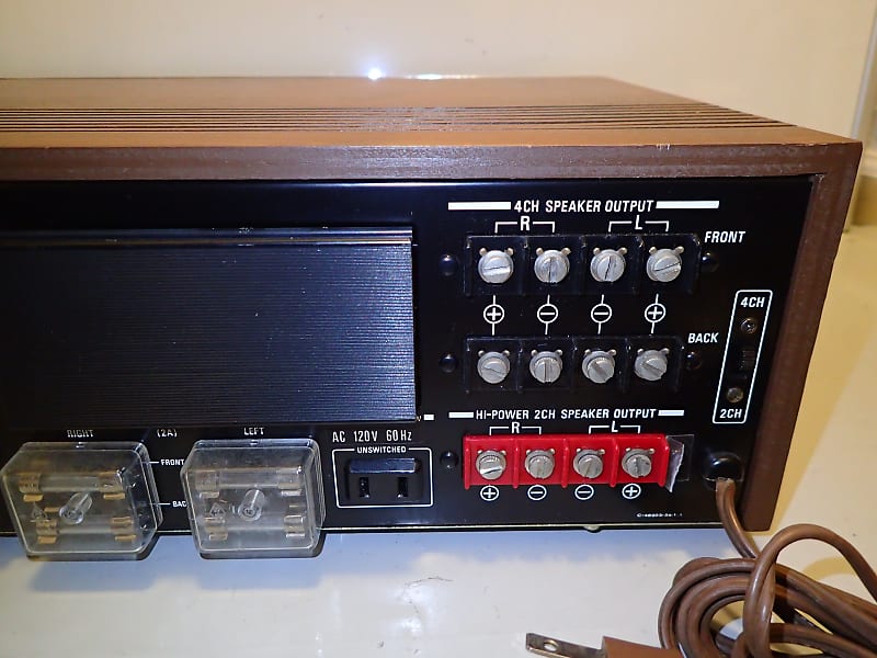 SONY SQR-6650 Quadrophonic SQ Receiver 4&2 Channel Vintage