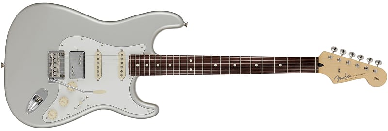 FENDER - Made in Japan Hybrid II Stratocaster HSS Limited Run Rosewood  Fingerboad Inca Silver - 5503500324