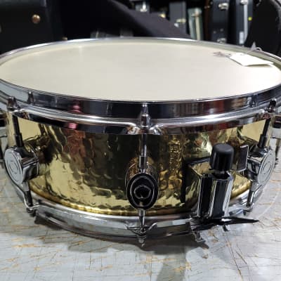 Pacific Drums HH Brass Snare Limited Edition 5" x 14" image 4