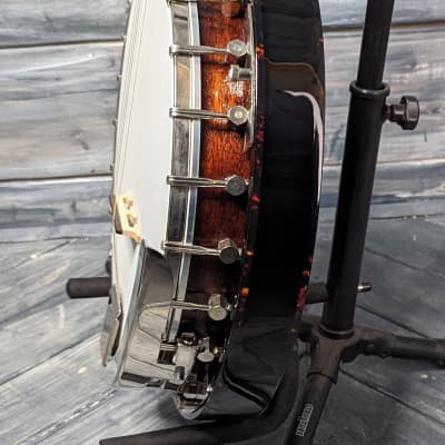 Savannah Left Handed SB-100L 24 Bracket 5 String Resonator Banjo image 6