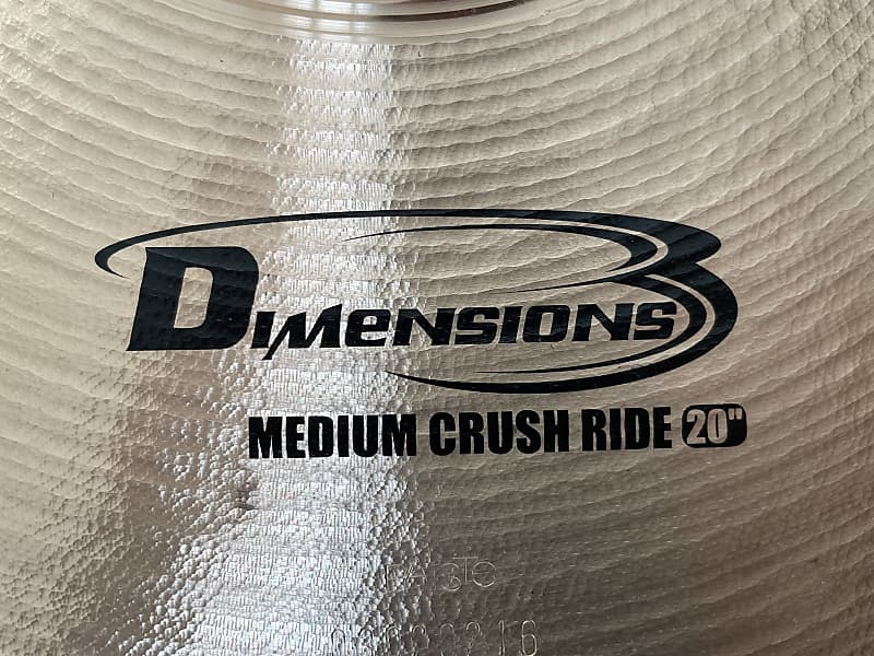 Paiste 20” Dimensions Medium Crush Ride