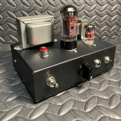 Desktop Mini “Champ” Tube Amplifier (Based on the 1957 Fender Tweed 5F1) image 4