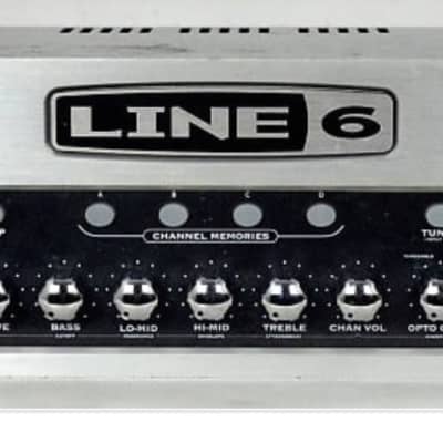 Line 6 HD 400 Silver Bass Amp image 1