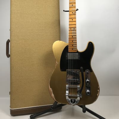 Fender Custom Shop Limited Edition Aztec Gold 50’s Vibra Telecaster
