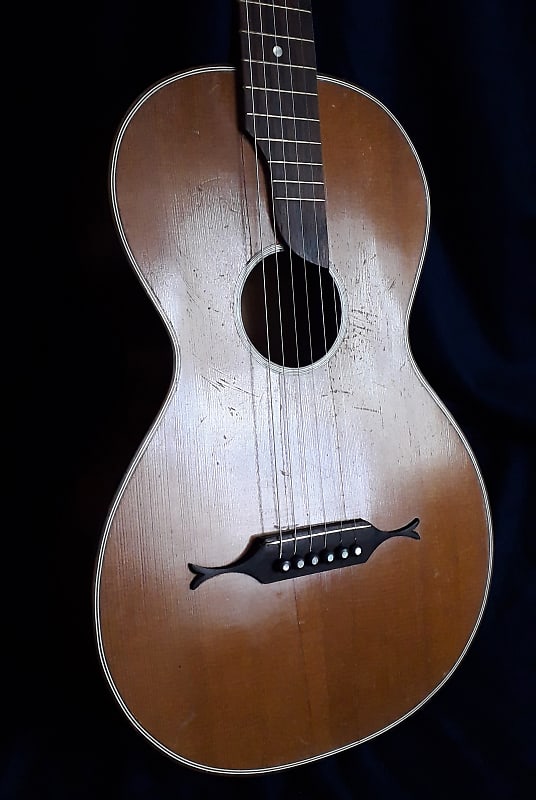 German parlor guitar (1900) steel strings image 1