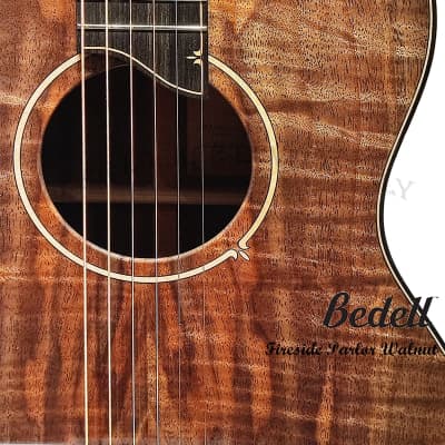 Bedell FS-P-WNWN Fireside Parlor Walnut custom handcraft guitar image 13