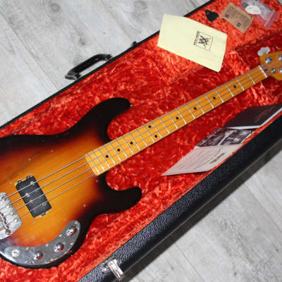 Ernie Ball Music Man Custom Shop Bass Stingray AC/DC Cliff Williams Limited Edition 2020 Back in Burst image 4