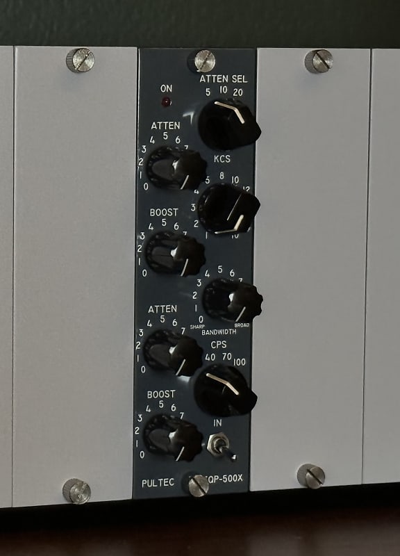 Pultec EQP-500X 500 Series Program Equalizer | Reverb