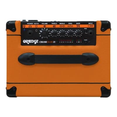 Orange Crush25 Bass Guitar Amplifier Combo 1x8 25 Watts image 8