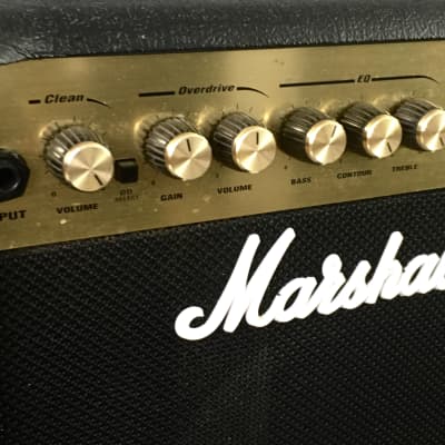 Marshall Electric Guitar “MG Series” Amp MG15CD 2000s Black Tolex Amplifier Travel Amp image 6