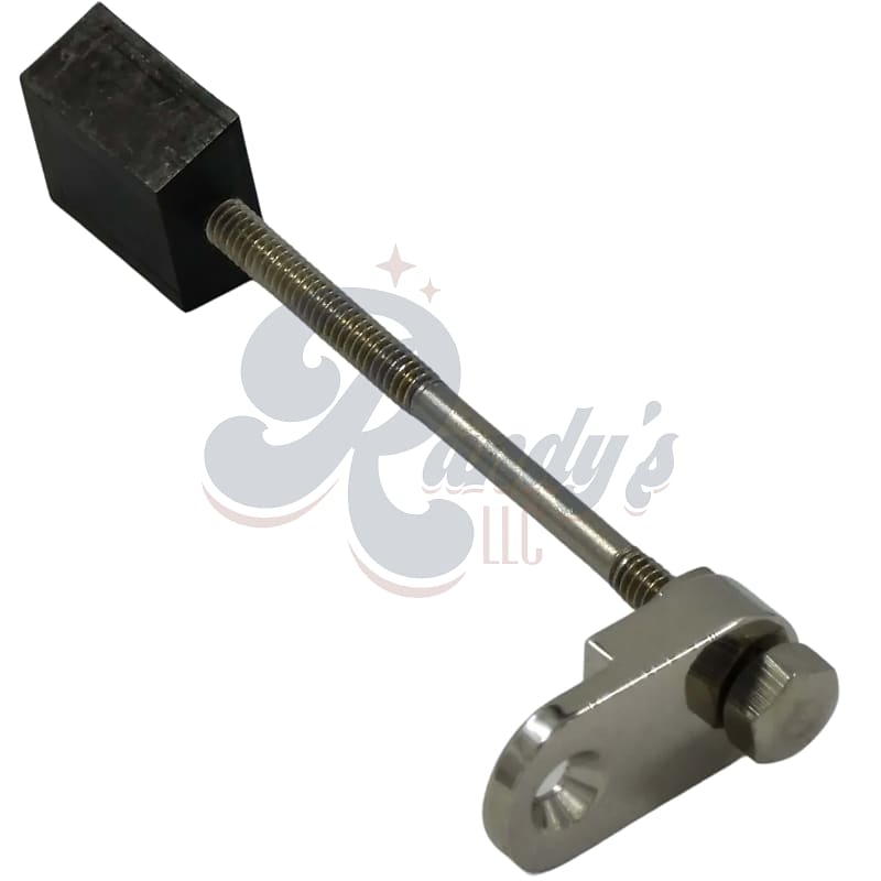 Advanced Plating Inc (API) 1715-01N Hollowbody Pickguard Bracket Kit - Short Foot - Nickel - Fits Gibson® image 1