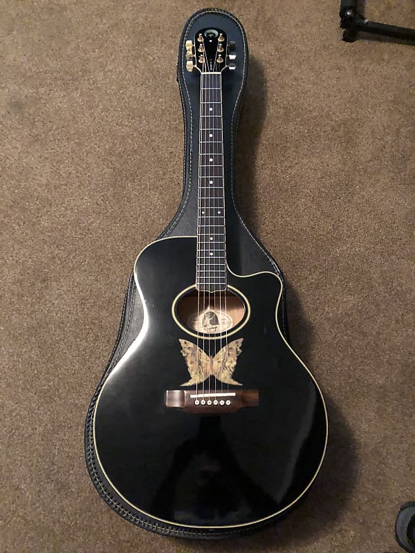 Epiphone EO2-EB 1991 Black | Reverb
