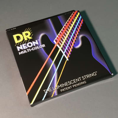 DR Strings NMCB-45 Hi-Def Neon Multi-Color Bass Strings image 3