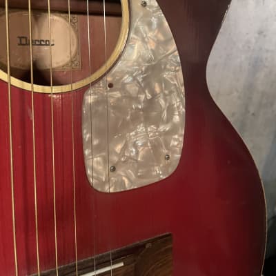 Decca Acoustic 00 1960s Red burst image 4