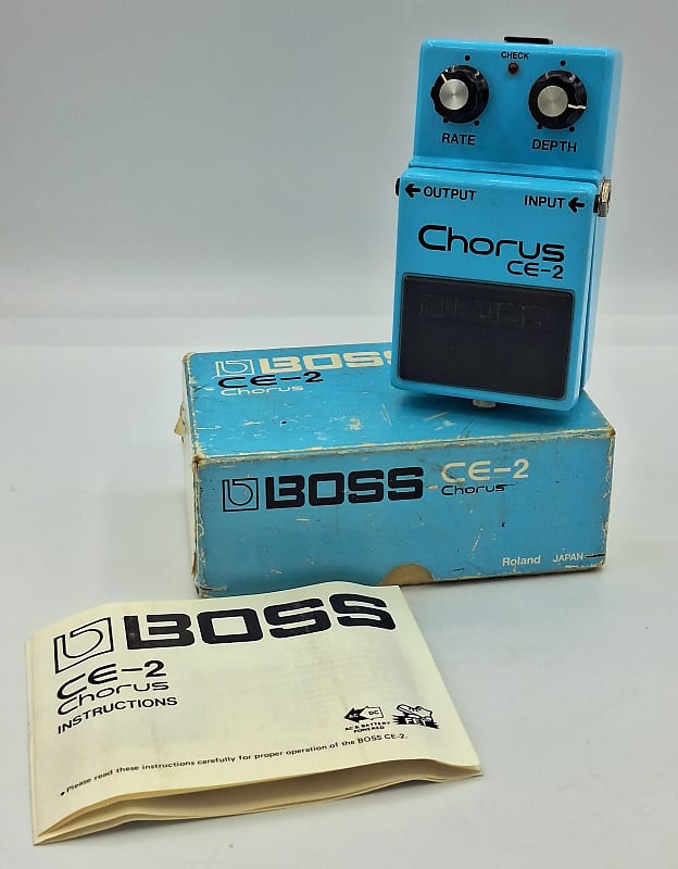 Boss CE-2 Chorus (Black Label) 1979 - 1984 | Reverb France