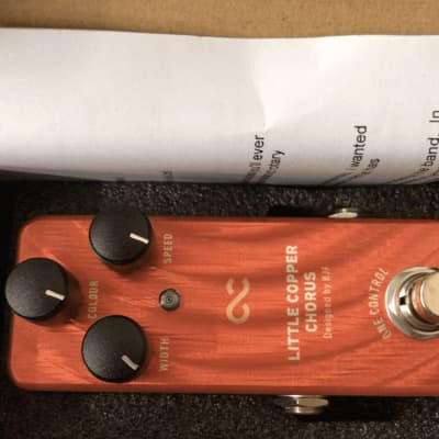 One Control Little Copper Chorus Pedal for sale