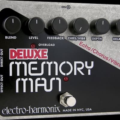 ELECTRO HARMONIX DELUXE MEMORY MAN - Analog Delay/Chorus/Vibrato for sale