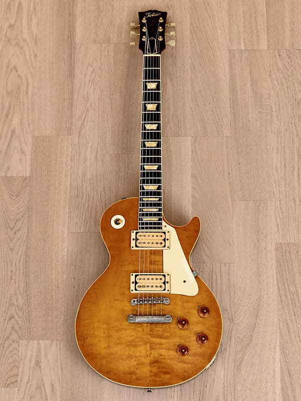 1981 Tokai Love Rock Model LS120 Vintage Guitar Trans Amber