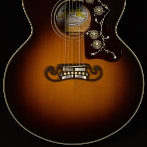 2012 Gibson LE 75th Anniversary J-200 Quilt Maple Nitrocellulose/Sunset Burst image 5