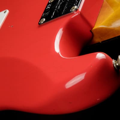 Fender Custom Shop Limited '62/'63 Stratocaster Journeyman Relic - Aged Fiesta Red image 12