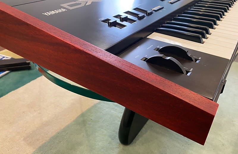 Yamaha DX5 Synthesizer Wooden Side Panels | Reverb
