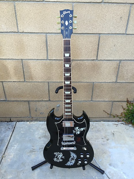 Mike Ness' Gibson SG Standard 2004 Ebony | Reverb