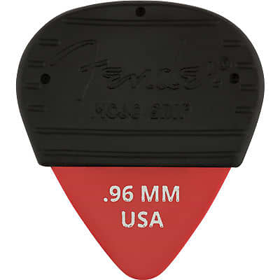 Fender 351 Mojo Grip .96 Fiesta Red Pick X 3 image 1