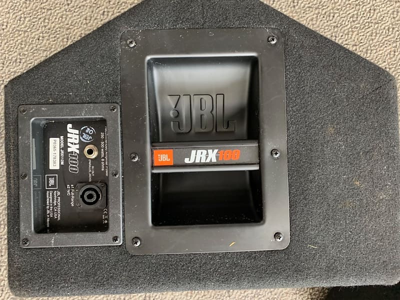 JBL JRX100 Series JRX112M 2-Way Stage Wedge Monitor Speaker