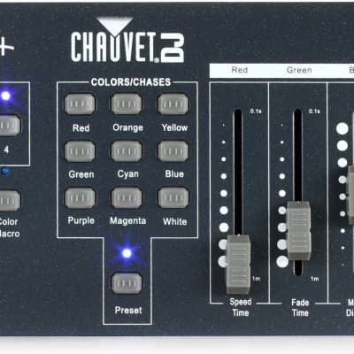 Chauvet DJ Obey 4 16-ch DMX Lighting Controller  Bundle with Accu-Cable AC3PDMX25 3-pin/3-conductor DMX Cable - 25 foot image 3