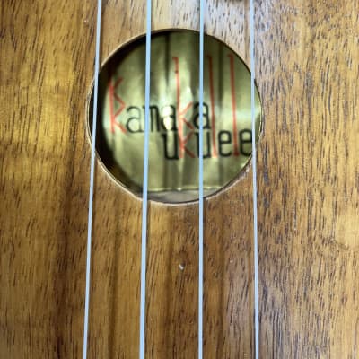 1954-1969 Kamaka Gold Label Soprano - Natural Koa image 4